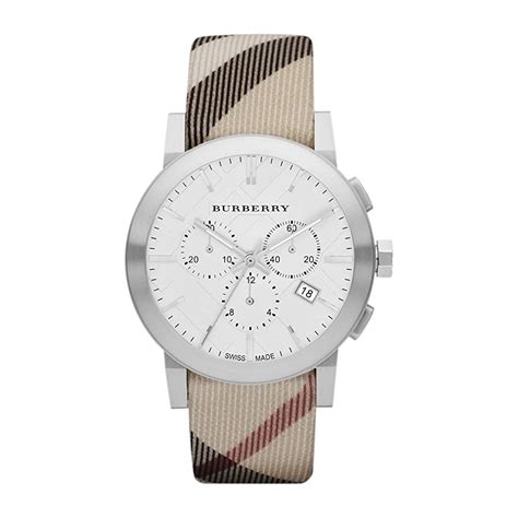 burberry mens watch bu9357|Men's Check Chronograph Watch (BU9357) .